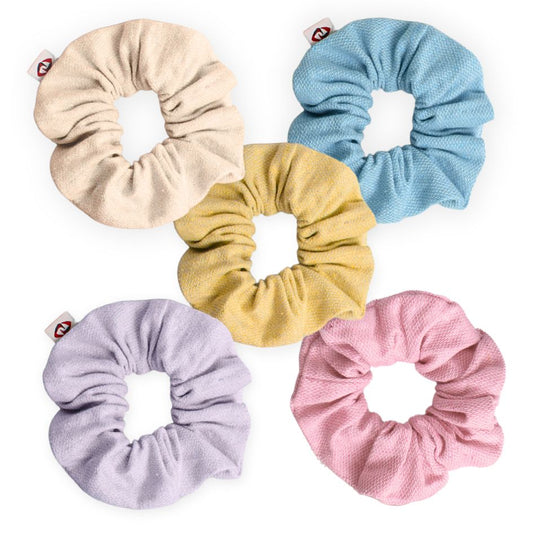 Kit de Scrunchies "Ópalo"