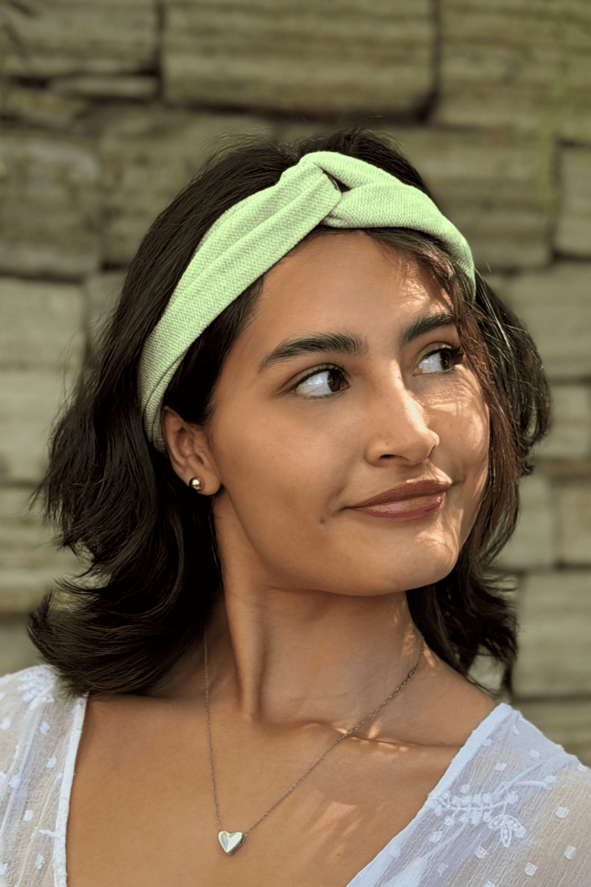 Diadema zero waste algodón reciclado "Naxu"