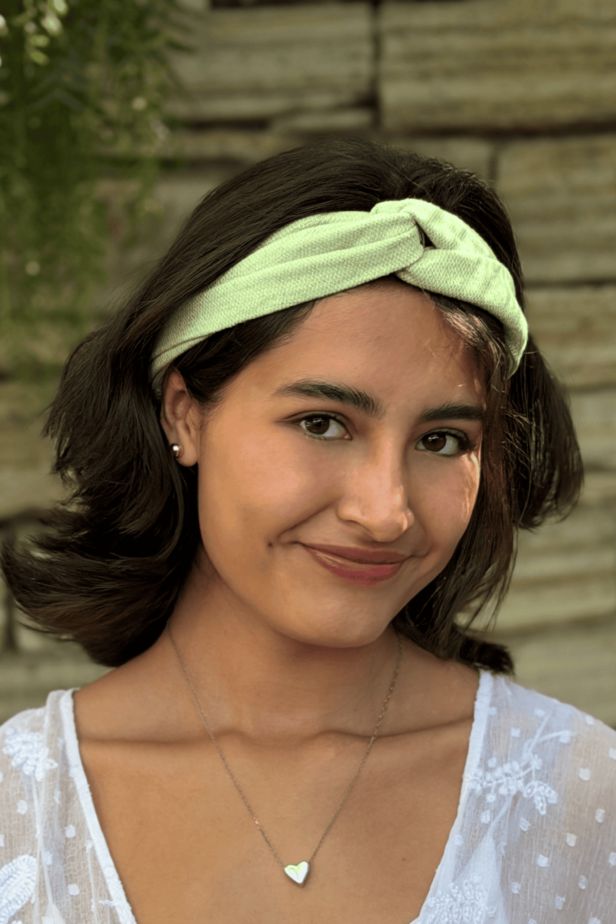 Diadema zero waste algodón reciclado "Naxu"