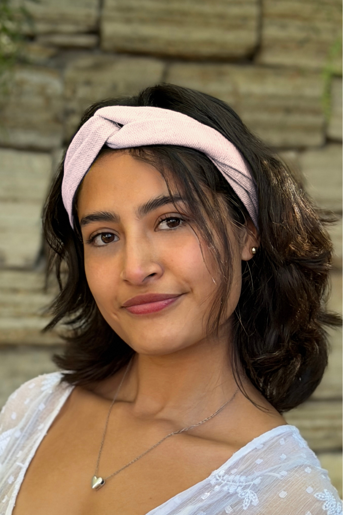Diadema zero waste algodón reciclado "Pichib"