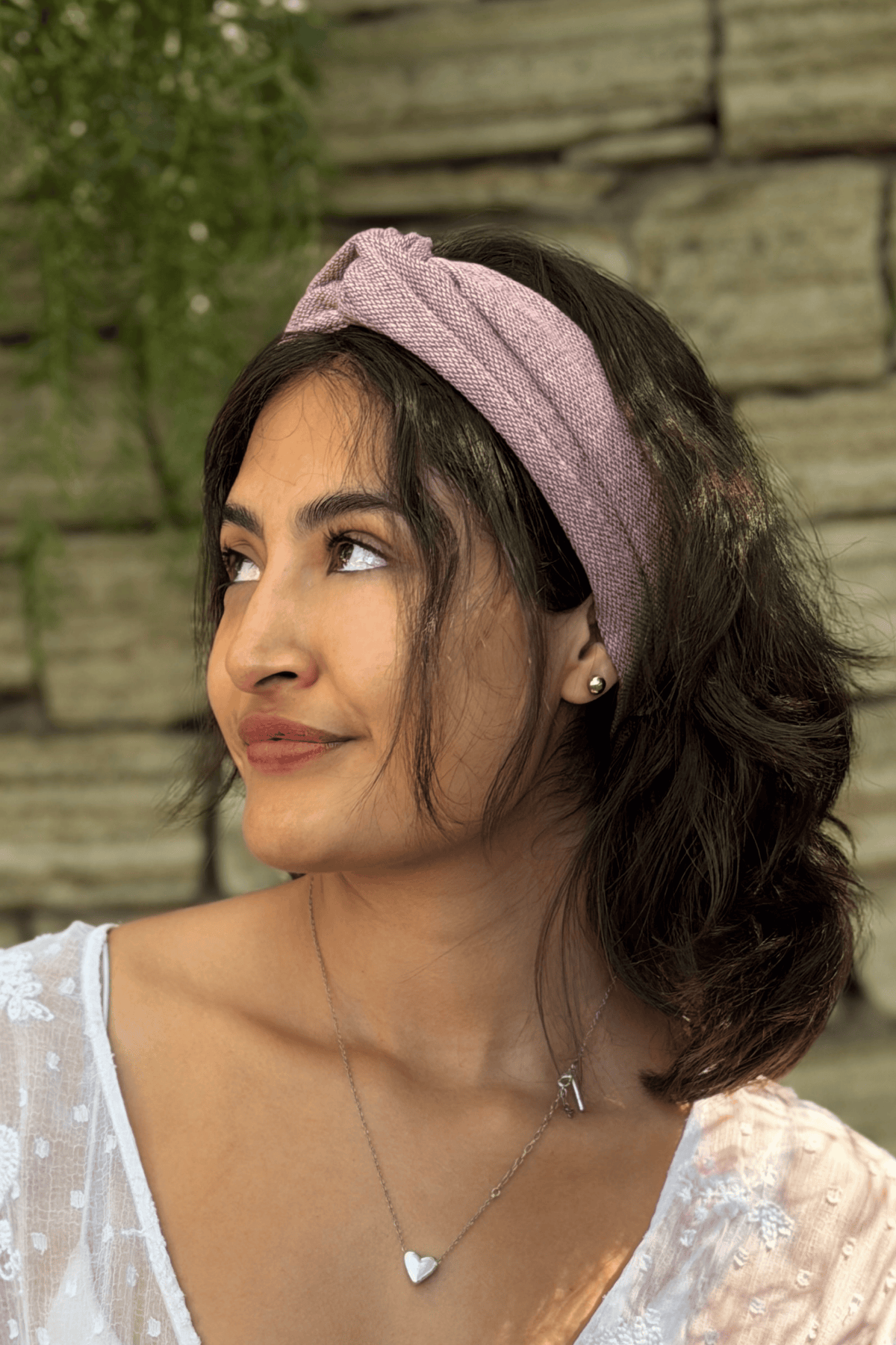 Diadema zero waste algodón reciclado "Itaii"
