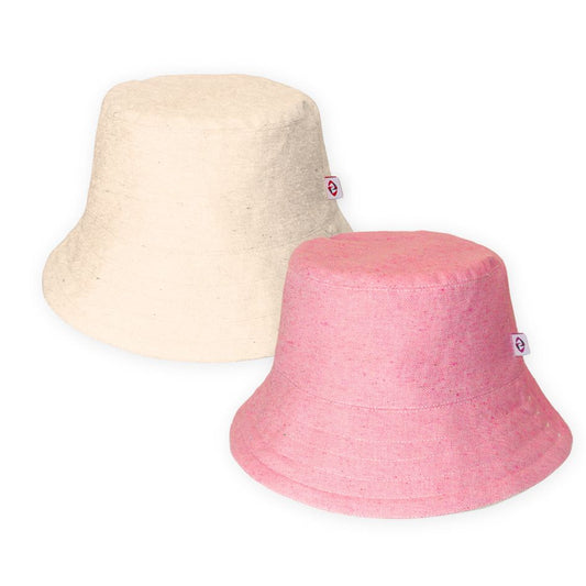 Bucket Hat Reversible "Bugambilia"