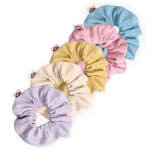 Kit de Scrunchies "Ópalo"